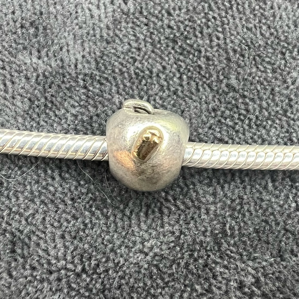 RETIRED Pandora Two Tone Apple & Worm